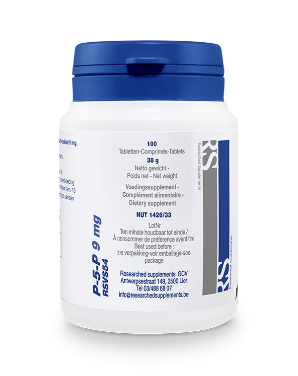 Pyridoxal-5-phosphate 9mg